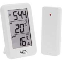 Thermom&egrave;tre sans fil int&eacute;rieur/ext&eacute;rieur, Sans contact, Num&eacute;rique, -40-158°F (-40-70°C) Equipex