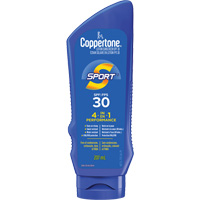Cr&egrave;me solaire 4 en 1 Sport, FPS 30, Lotion Equipex