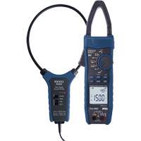 Solar Clamp Meter Kit with 18" Flexible Current Probe, AC/DC Voltage, AC/DC Current Equipex
