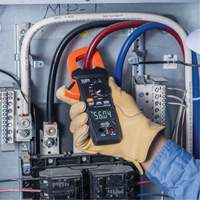 600A Auto-Ranging TRMS Clamp Meter with Worklight, AC/DC Voltage, AC/DC Current Equipex