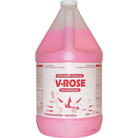 V-Rose Dish Detergent, Liquid, 4 L, Fresh Equipex