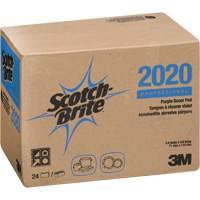 Tampons &agrave; r&eacute;curer pourpreScotch-Brite Mauve, 4-1/2" lo x 2-4/5" la Equipex