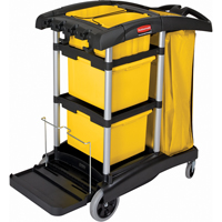 Microfibre Janitor Carts Equipex