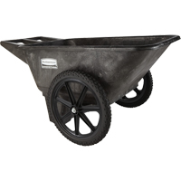 Big Wheel&reg; Carts, 7.5 cu. Ft., Plastic Tray Equipex
