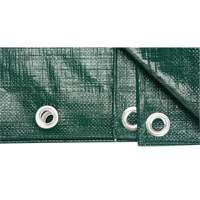 Tarp, Heavy-Duty, Green, 60' x 40' x 9 mils Equipex