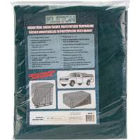 Tarp, Heavy-Duty, Green, 60' x 40' x 9 mils Equipex