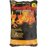 Firestorm Intense Ice Melters, Bag, 44 lbs. (20 kg), -35°C (-31°F) Melting Point Equipex