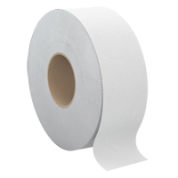 Pro Select&reg; Toilet Paper, Jumbo Roll, 2 Ply, 900' Length, White Equipex