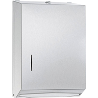 Distributeur d'essuie-mains, Manuel, 11" la x 4" p x 15,3" h Equipex
