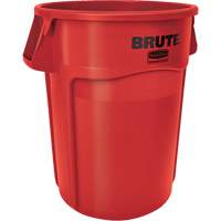 Contenants ronds Brute, Poly&eacute;thyl&egrave;ne, 32 gal. US Equipex