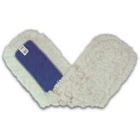 Kut-A-Way Dust Mop, Slip On Style, Cotton/Polyester, 36" L x 5" W Equipex