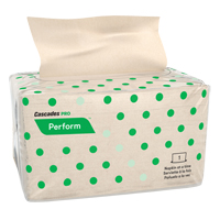 Serviettes enchev&ecirc;tr&eacute;es Pro Perform, 1 pli, 4,25" x 6,5" Equipex