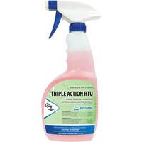 Triple Action - Cleaner, Degreaser, and Disinfectant, 750 ml, Trigger Bottle Equipex