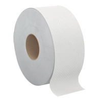 Pro Select Toilet Paper, Jumbo Roll, 2 Ply, 500' Length, White Equipex