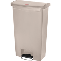 Slim Jim&reg; Waste Container, Resin, 18 US gal. Capacity Equipex