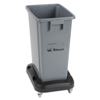 Recycling & Garbage Bin, Plastic, 16 US gal. Equipex