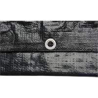 Tarp, Light Industrial Duty, Black, 6' x 8' x 8 mils Equipex