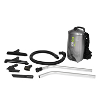Ergo Pro Backpack Vacuum, 2 US Gal. (7.6 Litres) Equipex