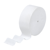 Scott&reg; JRT Jr. Toilet Paper, Coreless Roll, 1 Ply, 2300' Length, White Equipex