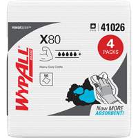 Essuie-tout X80, Robuste, 12-1/2" lo x 12" la Equipex