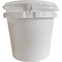 Pail with Lid, Plastic, 2.3 gal. Equipex
