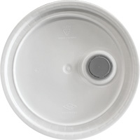 Pail with Lid, Plastic, 5.25 gal. Equipex