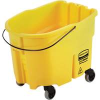 Seau pour vadrouille Wavebrake, Capacit&eacute; de 8.75 gal. US (35 pintes), Jaune Equipex