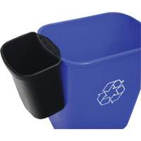 Waste Container, Deskside, Polyethylene, 4-1/4 US Qt. Equipex