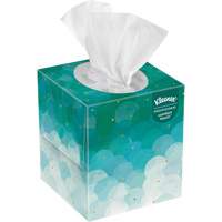 Kleenex&reg; Upright Facial Tissue, 2 Ply, 7.8" L x 8.3" W, 95 Sheets/Box Equipex