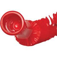 Hooked Brush, Medium/Stiff Bristles, 15-1/2" Long, Red Equipex