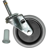 Replacement Stem Caster for Rubbermaid Cart Equipex