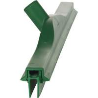 Raclette double ultra hygi&eacute;nique, 24", Vert Equipex