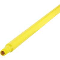 Manche ultra hygi&eacute;nique, Balai/Grattoir/Raclette, Jaune, Ergonomique, 59" lo Equipex