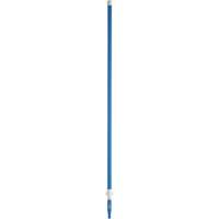 Manche de brosse pour plateforme, Brosse/Support &agrave; tampon, Bleu, T&eacute;lescopique, 62"-113" lo Equipex