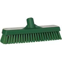Brosse &agrave; r&eacute;curer pour planchers et murs, Crins Ferme, 12", Polyester, Vert Equipex