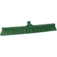 Balai-brosse &agrave; soies combin&eacute;es, Crins Cors&eacute;/Fin, 24", Polyester, Vert Equipex