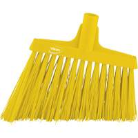 T&ecirc;te de balai oblique, Crins Extra-ferme, 12", Polyester, Jaune Equipex