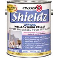 Shieldz&reg; Universal Wall Covering Primer, 3.7 L, Gallon, Tintable White Equipex