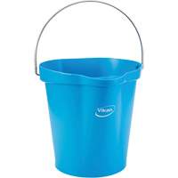 Seau pour l'hygi&egrave;ne des aliments, Bleu, 3 gal. US Equipex