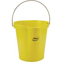 Food Hygiene Bucket, Yellow, 3 US gal. Equipex