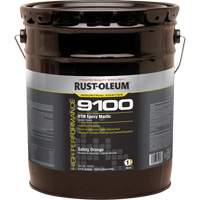 9100 System DTM Epoxy Mastic Base, Safety Orange, 5 gal., Pail Equipex
