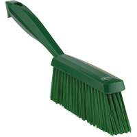 Bench Brush, Soft Bristles, 13" Long, Green Equipex