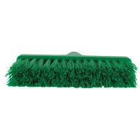 Balai oblique ColorCore, Crins Moyen, 10", Polypropyl&egrave;ne, Vert Equipex