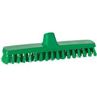 ColorCore Wall Brush, Stiff Bristles, 12" Long, Green Equipex