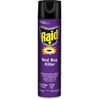 Insecticide pour punaises de lit Raid, 350 g, Canette a&eacute;rosol, &agrave; base de solvant Equipex