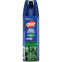 Insectifuge sec pour sportifs Off! R&eacute;gions sauvages, DEET &agrave; 30 %, A&eacute;rosol, 113 g Equipex
