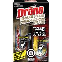 Drano&reg; Gel & Snake Tool Drain Cleaner Kit Equipex