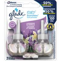Glade&reg; PlugIns&reg; Scented Oil Refills, Lavender & Vanilla, Cartridge Equipex