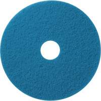 Tampons de nettoyage pour planchers, 12", Nettoyage/&agrave; r&eacute;curer, Bleu Equipex
