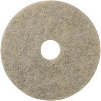 Tampons &agrave; polir pour planchers Porko Plus, 19", Lustrage/Brunissage, Beige Equipex